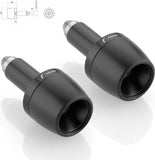Couple Bar-End Plugs Ma532B - Rizoma Compatible With Bmw K 1300 R (2009-2011)