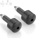 Couple Bar-End Plugs Ma533B - Rizoma Compatible With Ducati Monster 1200 S (2017-2019)