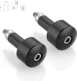 Couple Bar-End Plugs Ma534B - Rizoma Compatible With Yamaha T-Max 500 (2004-2012)