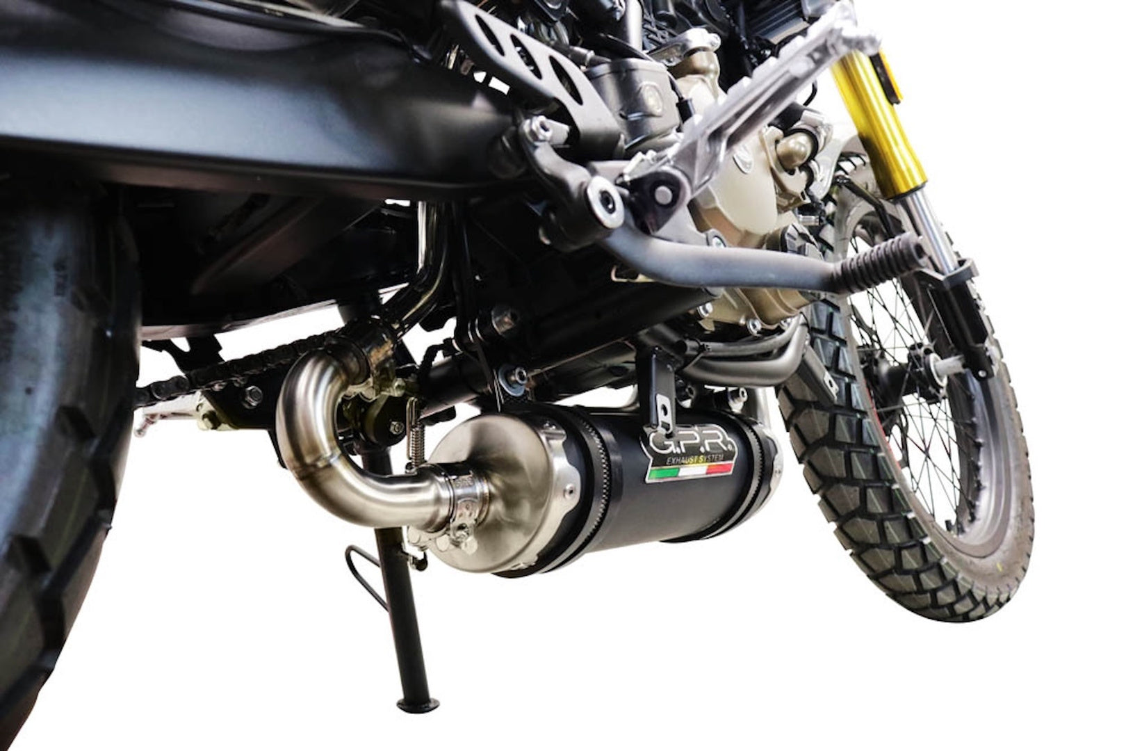 Non-Catalytic Exhaust Manifolds Stainless Steel - Gpr Compatible With Fb Mondial Hps 125 (2019-2020)