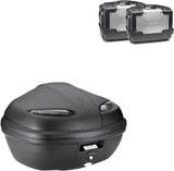 Top Case K47Nt + Side-Cases Kgr46 + Side-Case Holder - Kappa Moto Compatible With Honda Nc 750 S (2016-2020)