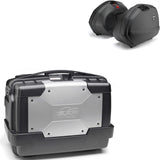 Top Case Kgr33 + Side-Cases K33N + Holder + Side-Case Holder - Kappa Moto Compatible With Honda Cbf 500 (2004-2012)