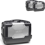 Top Case Kgr33 + Side-Cases Kgr46 + Rapid Side-Case Holder - Kappa Moto Compatible With Yamaha Tracer 900 - Gt (2018-2020)