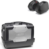 Top Case Kgr46 + Side-Cases K33N + Holder + Side-Case Holder - Kappa Moto Compatible With Honda Nc 750 X (2016-2020)
