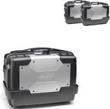 Top Case Kgr46 + Side-Cases Kgr33 + Rapid Side-Case Holder - Kappa Moto Compatible With Yamaha Tracer 900 - Gt (2018-2020)