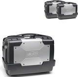 Top Case Kgr46 + Side-Cases Kgr46 + Side-Case Holder - Kappa Moto Compatible With Honda Nc 750 X - Dct (2014-2015)