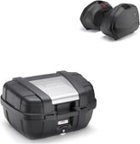 Top Case Kgr52 + Side-Cases K33N + Holder + Side-Case Holder - Kappa Moto Compatible With Honda Cbf 600 S - N (2004-2012)