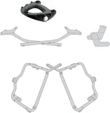 Rear-Rack Monolock + Side-Case Holder Retro Fit - Kappa Moto Compatible With Honda Nc 750 X - Dct (2014-2015)