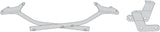Rear Rack Monokey - Kappa Moto Compatible With Bmw F 900 Xr (2020-2023)