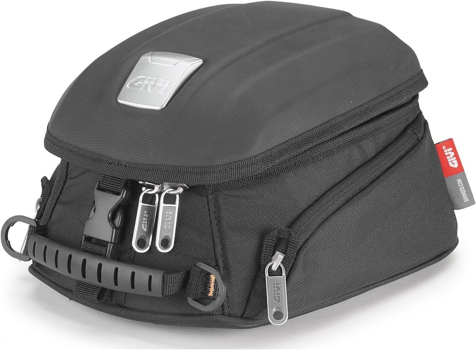 Tanklock Black Tank Bag - 5 Lt Mt504 Nylon - Givi Compatible With Aprilia Shiver 900 Abs (2010-2020)
