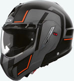 Flip-Up Motorcycle Helmet Airoh Mathisse Ii - Mth2G32 Thermoplastic Hrt Matte Orange Genius Size Xxxl
