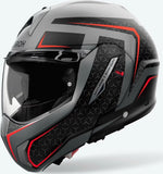 Flip-Up Motorcycle Helmet Airoh Mathisse Ii - Mth2M17 Thermoplastic Hrt Matte Magnet Size Xs