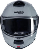 Flip-Up Travelling Motorcycle Helmet Nolan N100-6 Grey Classico 303 Size Xxs