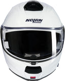 Flip-Up Travelling Motorcycle Helmet Nolan N100-6 White Classico 305 Size Xl