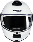 Flip-Up Travelling Motorcycle Helmet Nolan N100-6 White Classico 305 Size Xxs