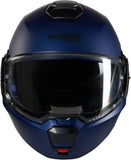 Flip-Up Travelling Motorcycle Helmet Nolan N120-1 Blue Deep Nobile 313 Size Xxs
