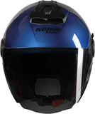 Urban Commuting Motorcycle Helmet Nolan N40-5 Blue Deep Nobile 312 Size Xs