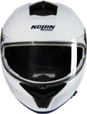 Full-Face Speeding Motorcycle Helmet Nolan N80-8 White Classico 305 Size Xxs