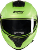 Full-Face Speeding Motorcycle Helmet Nolan N80-8 Green Impulso / Black Mivedi 329 Size Xxxl