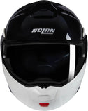 Flip-Up Travelling Motorcycle Helmet Nolan N90-3 Black / Pearl Verniciatura Speciale 343 Size S