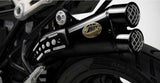 Complete Catalytic Exhaust System With Sound Certification Special Edition Steel Black - Zard Compatible With Ducati Scrambler 800 (2015-2019)