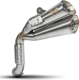 Exhaust Tip With Noise Certification Hardy Stainless Steel - Zard Compatible With Bmw R Nine T 1200 Scrambler (2021-2023)