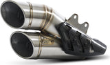 Exhaust Tip With Noise Certification Stainless Steel - Zard Compatible With Ducati Xdiavel (2016-2020)