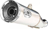 Exhaust Tip With Noise Certification Zuma Stainless Steel Endcap Aluminium - Zard Compatible With Ducati Scrambler 800 (2017-2019)