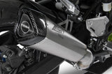 Complete Catalytic Exhaust System With Sound Certification Titanium Endcap Carbon - Zard Compatible With Kawasaki Z 900 A2 (2020-2023)