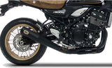 Complete Catalytic Exhaust System With Sound Certification Steel Black - Zard Compatible With Kawasaki Z 900 Rs (2018-2020)