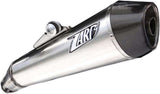 Exhaust Tip With Noise Certification Conical Stainless Steel Endcap Aluminium - Zard Compatible With Moto Guzzi Norge (2011-2016)