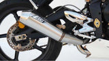 Exhaust Tip With Noise Certification Stainless Steel - Zard Compatible With Triumph Street Triple 675 (2007-2012)