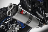 Exhaust Tip With Noise Certification Titanium Endcap Carbon - Zard Compatible With Yamaha Ténéré 700 (2019-2020)