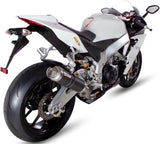 Catalytic Exhaust Tip With Sound Certification Gp Carbon - Mivv Compatible With Aprilia Rsv4 (2009-2016)