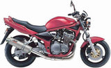 Exhaust Tip With Noise Certification Oval Stainless Steel - Mivv Compatible With Suzuki Gsf 600 Bandit (2000-2004)