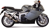 Non-Catalytic Exhaust Tip With Sound Certification Suono Stainless Steel Carbon - Mivv Compatible With Bmw K 1200 R (2005-2008)