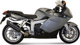 Non-Catalytic Exhaust Tip With Sound Certification Suono Steel Black Carbon - Mivv Compatible With Bmw K 1200 R (2005-2008)