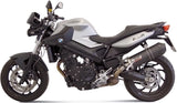 Exhaust Tip With Noise Certification Oval Carbon Carbon - Mivv Compatible With Bmw F 800 R (2009-2020)