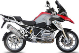 Exhaust Tip With Noise Certification Oval Titanium Carbon - Mivv Compatible With Bmw R 1200 Gs (2013-2018)