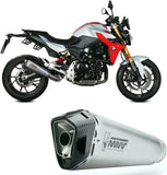 Exhaust Tip With Noise Certification Delta Race Stainless Steel Carbon - Mivv Compatible With Bmw F 900 R (2020-2024)