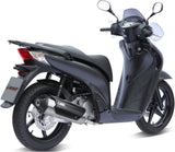 Complete Non-Catalytic Exhaust System With Sound Certification Urban Stainless Steel - Mivv Compatible With Honda Sh 125 (2002-2012)