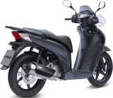 Complete Catalytic Exhaust System With Sound Certification Urban Stainless Steel - Mivv Compatible With Honda Ps 125 (2006-2012)
