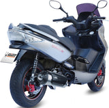 Complete Non-Catalytic Exhaust System With Sound Certification Urban Stainless Steel - Mivv Compatible With Kymco Xciting 250 (2006-2007)