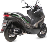 Complete Non-Catalytic Exhaust System With Sound Certification Urban Stainless Steel - Mivv Compatible With Kawasaki J 300 (2014-2016)