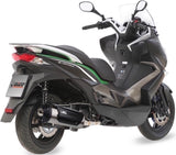 Complete Catalytic Exhaust System With Sound Certification Urban Stainless Steel - Mivv Compatible With Kymco Dink Street 300 (2009-2012)