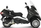 Complete Non-Catalytic Exhaust System With Sound Certification Urban Stainless Steel - Mivv Compatible With Piaggio X9 200 (2005-2007)