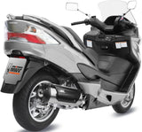 Complete Catalytic Exhaust System With Sound Certification Urban Stainless Steel - Mivv Compatible With Suzuki An 400 Burgman (2006-2016)