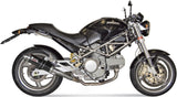 Dual Exhaust System With Sound Certification Gp Carbon - Mivv Compatible With Ducati Monster S4 (2001-2003)