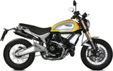 Dual Exhaust System With Sound Certification Gppro Steel Black - Mivv Compatible With Ducati Scrambler 1100 (2018-2020)
