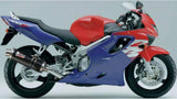Exhaust Tip With Noise Certification Oval Carbon - Mivv Compatible With Honda Cbr 600 F (1999-2000)